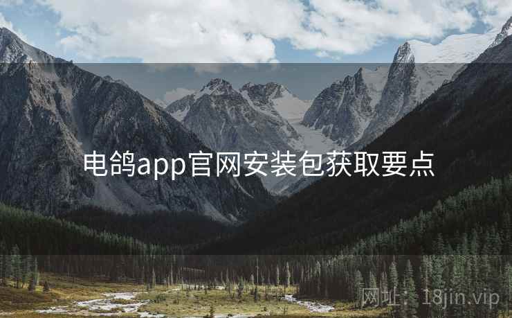 电鸽app官网安装包获取要点