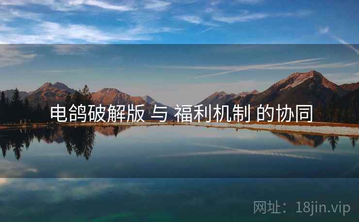 电鸽破解版 与 福利机制 的协同