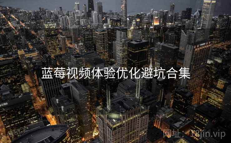 蓝莓视频体验优化避坑合集