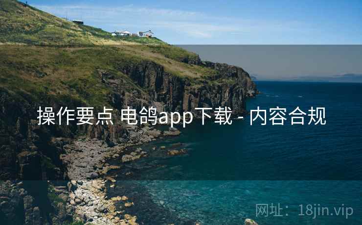 操作要点 电鸽app下载 - 内容合规